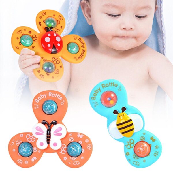 Baby Rattle Spinner Toy Set