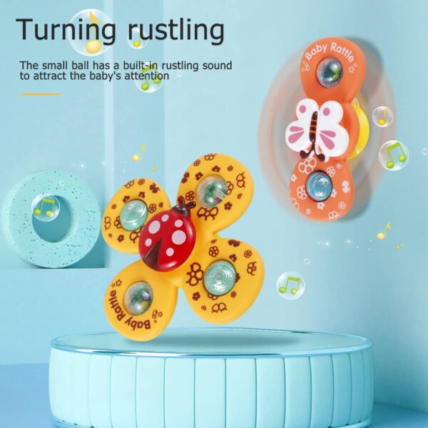 Baby Rattle Spinner Toy Set