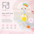 Baby Bath Toys, Children'S Water Bath Toys, Boys And Girls, Infants And Young Children, Manual Rainbow Cloud Spray Shower