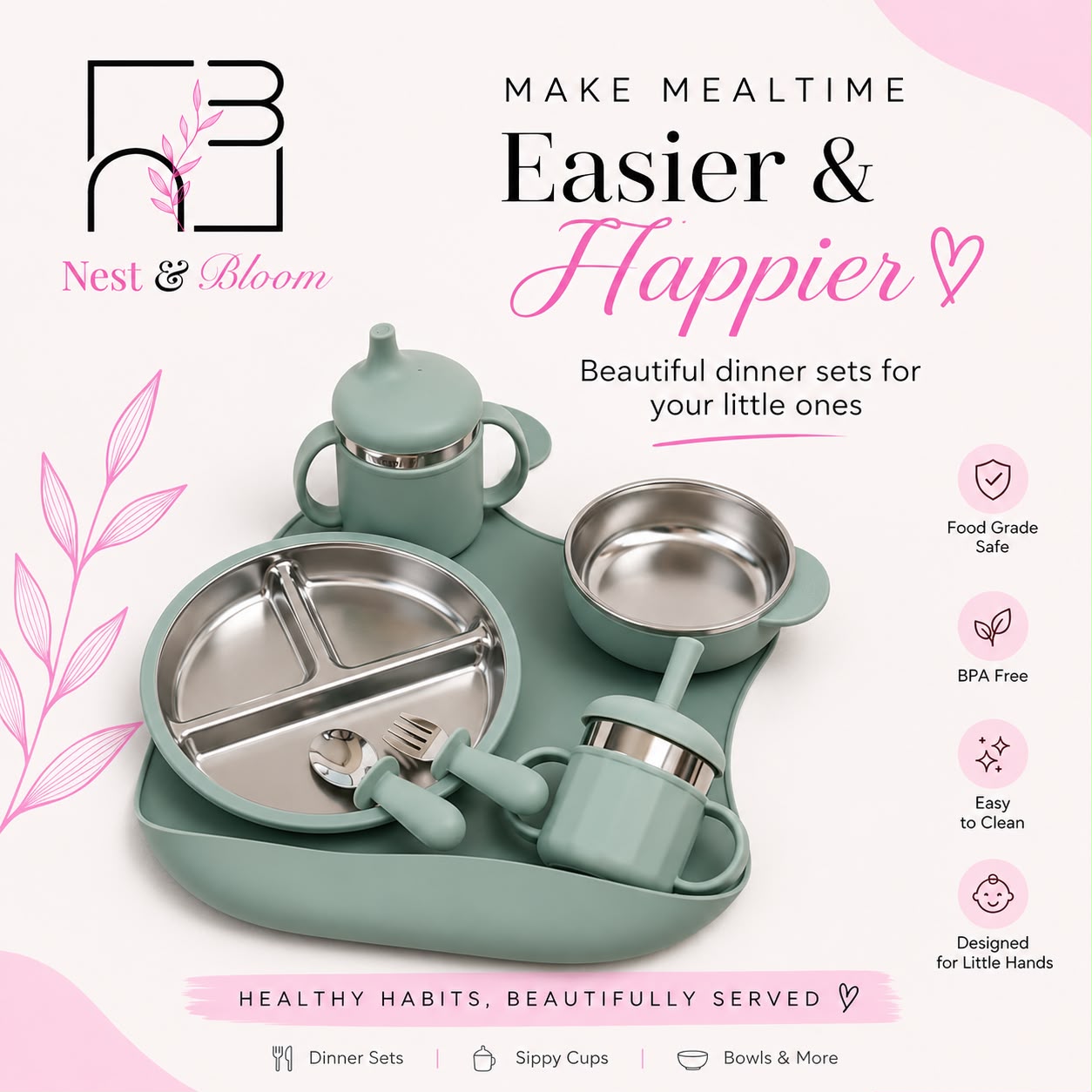 Silicone Baby Cutlery Set
Baby Cutlery
Baby Feeding Set
Toddler Feeding
Silicone Spoon
Silicone Fork
Baby Spoon
Baby Fork
Baby Tableware
Toddler Utensils
Baby Mealtime
Feeding Essentials
Baby Accessories
Baby Products
Weaning Essentials
Baby Weaning
BLW
Baby Led Weaning
Food Grade Silicone
BPA Free
Non Toxic
Safe for Babies
Soft Silicone
Easy Grip
Ergonomic Design
Self Feeding
Toddler Essentials
Dishwasher Safe
Easy to Clean
Infant Feeding
Kids Tableware
Baby Gift
Newborn Essentials
Portable Feeding Set
Reu
