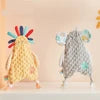 Baby Appease Towel Nursing Teether Kawaii Bunny Ears Newborn Face Towel Baby Toddler Comfort Sleeping Cuddling Towel Doll Toys